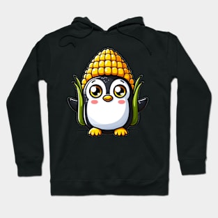 Penguin in corn costume Hoodie